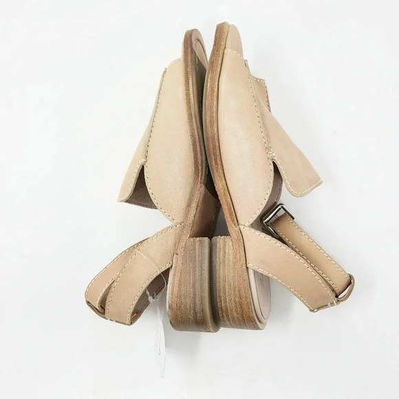 New Free People Mackey Leather Slingback Loafers 37 - Picture 5 of 6